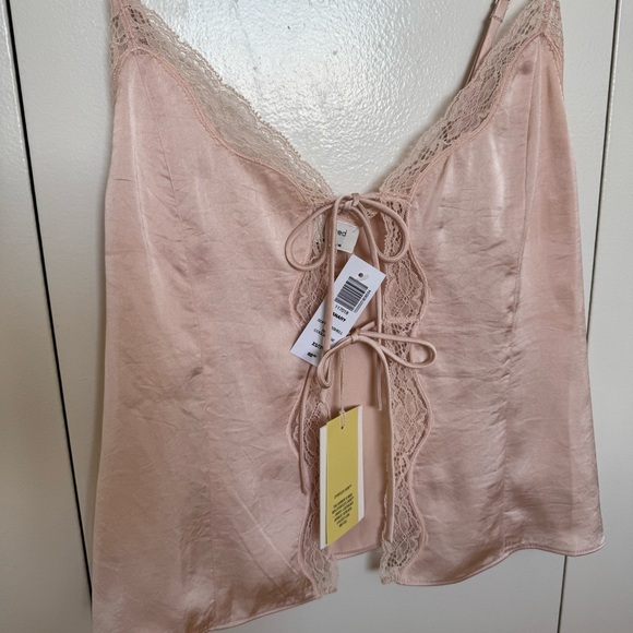 Aritzia Canary Satin Camisole - Picture 5 of 5